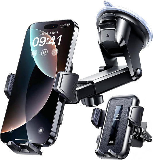 VANMASS 2026 Car Phone Holder【Military-Grade Strongest 90+LBS Suction】