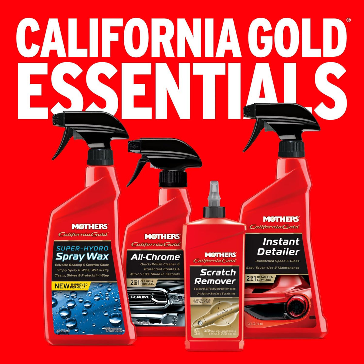 Mothers California Gold Scratch Remover, 8 oz. (08408)