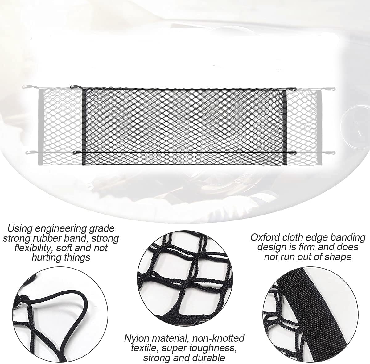 Cargo Net Compatible with 2017 to 2026 Atlas and Cross