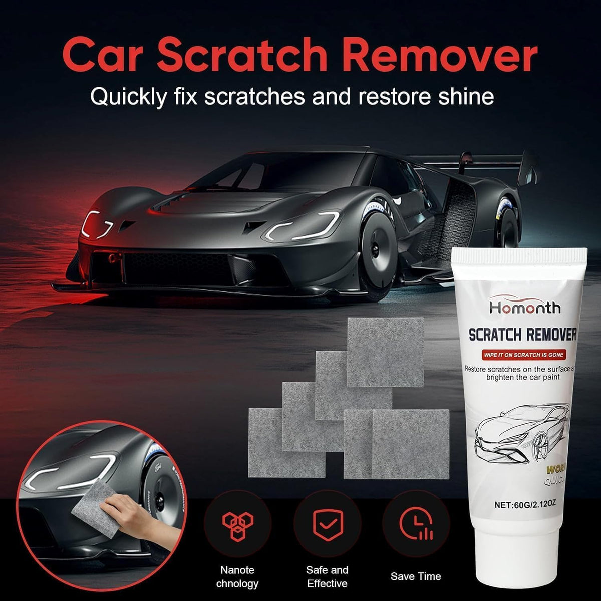 Car Scratch Remover - Fixapro Scratch Remover for Vehicles