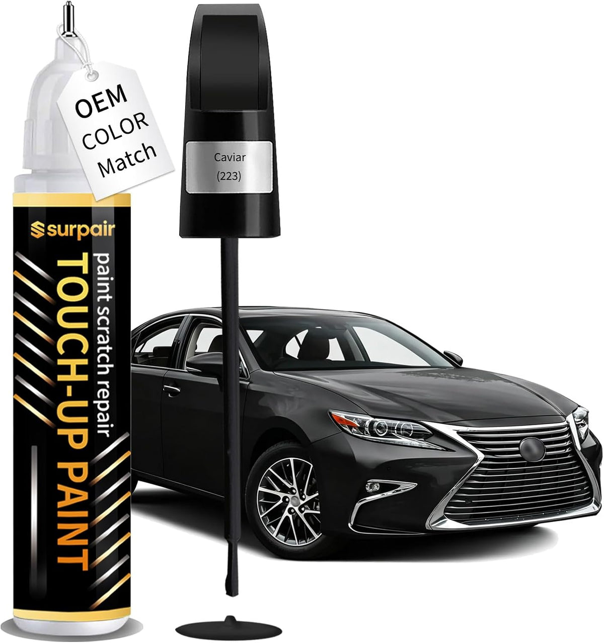 Eminent White Pearl 085 Touch up Paint for Lexus Car Scratch Remover Pen