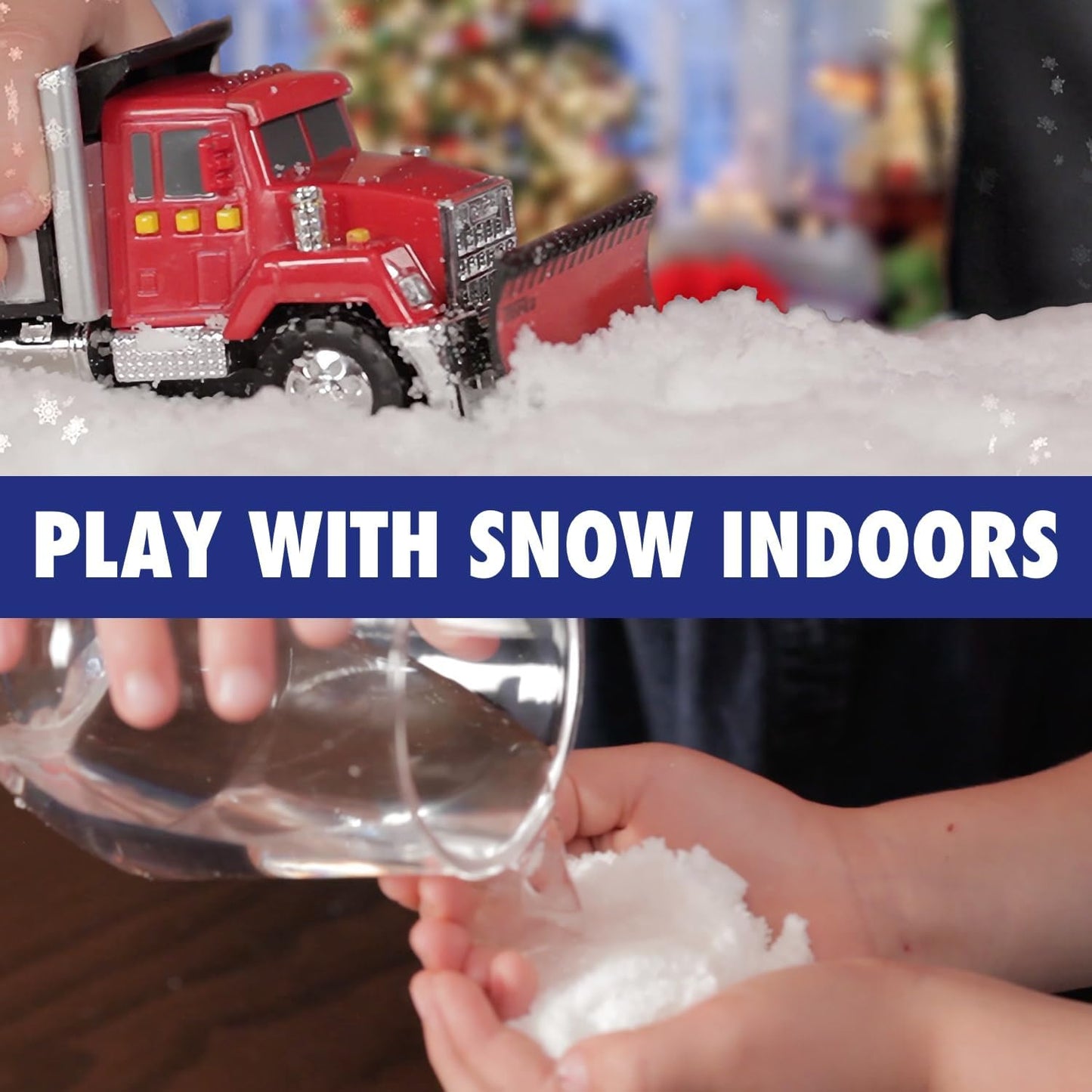 Large Instant Snow Artificial Snow - As Seen on Shark Tank - Make Cloud Slime