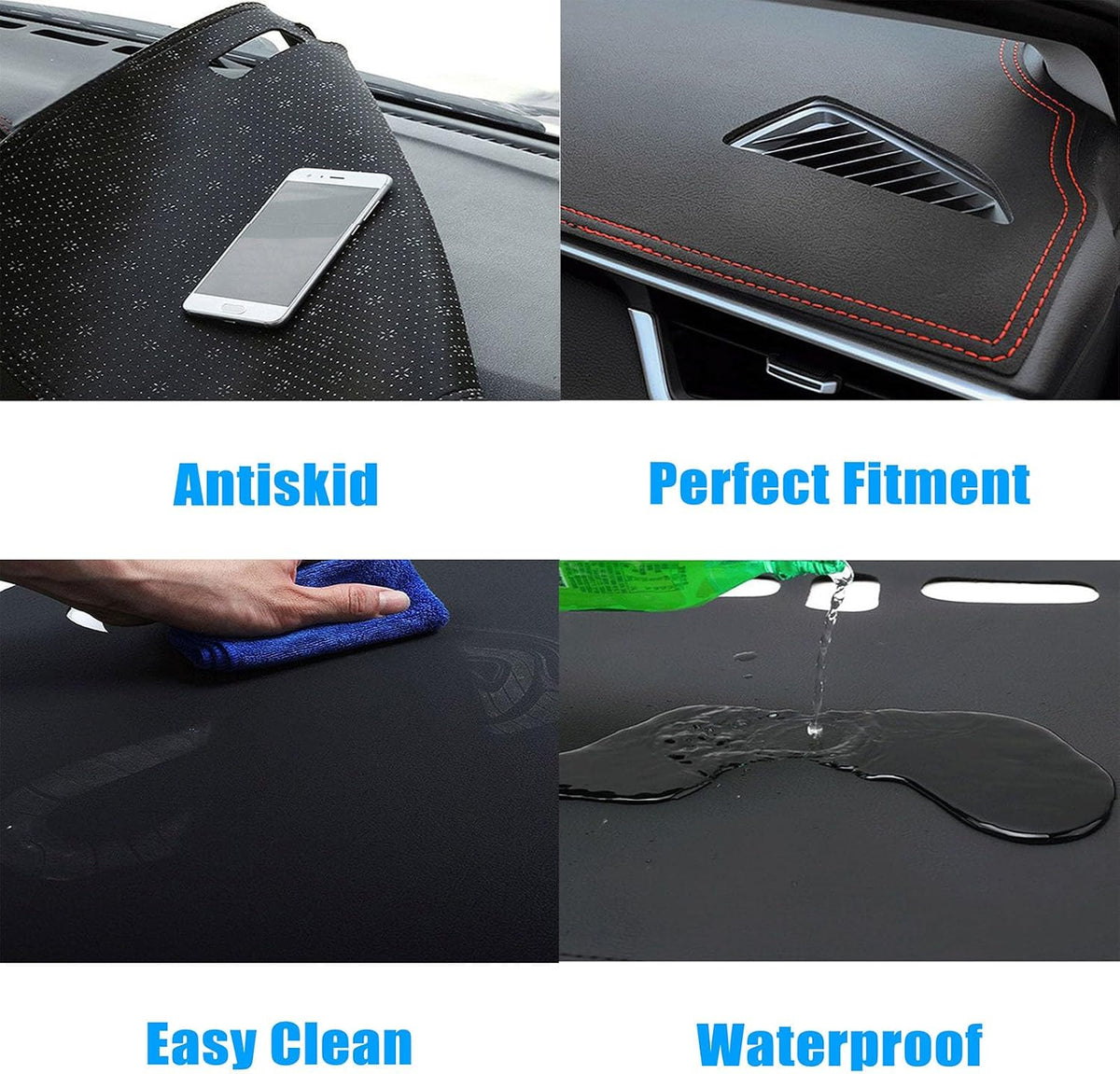 SecosAutoparts Dashboard Cover Fit for Lexus RX330 RX350 RX400 2004-2009