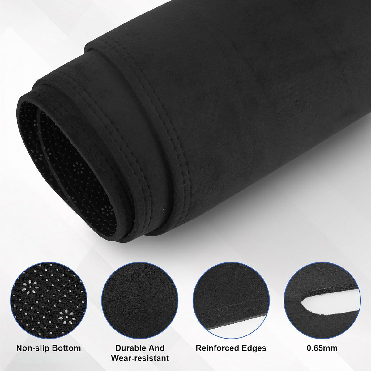 Car Dashboard Cover Mat Compatible with Hyundai Sonata 2009 2010 SE Limited