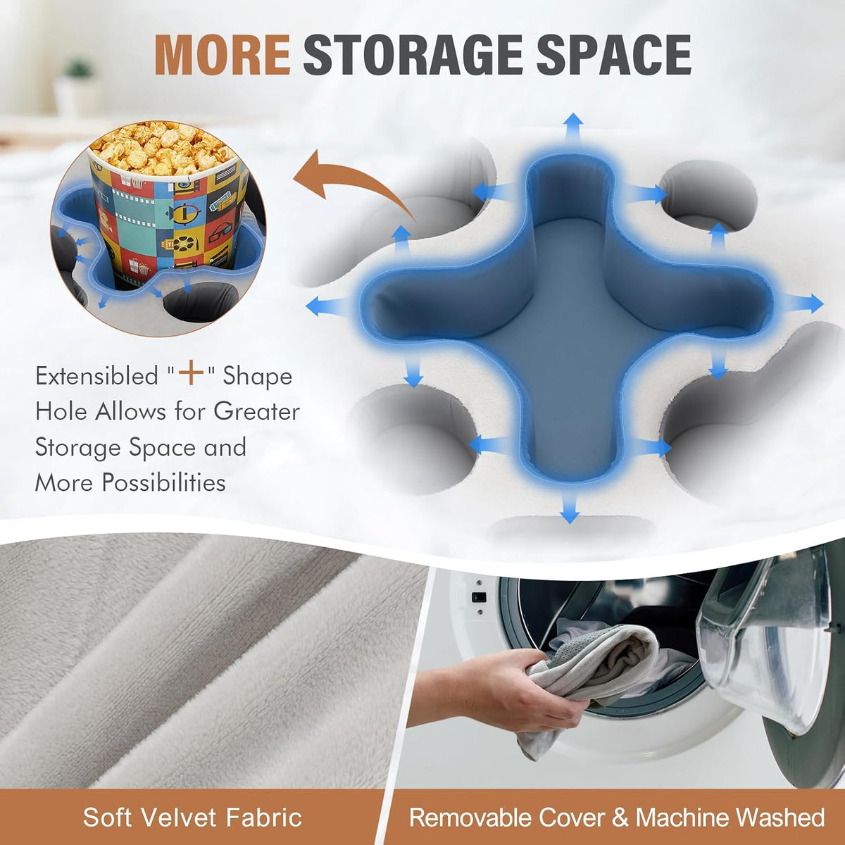 INNO STAGE Couch Cup Holder Pillow Sofa Caddy Buddy