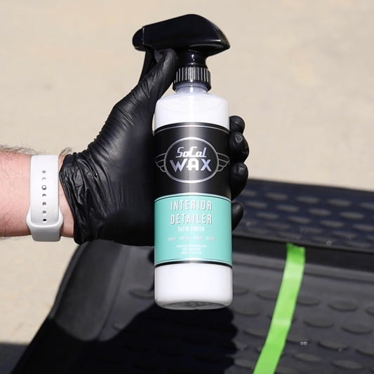 Interior Detailer - Matte Satin Finish Car Interior Cleaner and Protectant for Plastic, Rubber, and Vinyl - Car Detailing Products, Cleaning Supplies and Auto Care Accessories