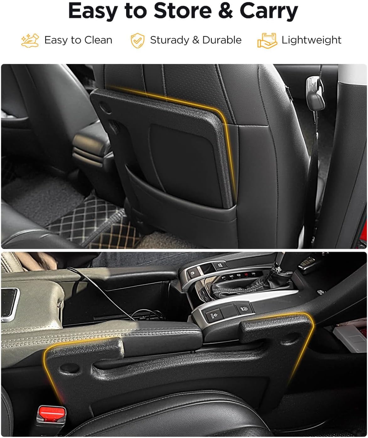 2 in 1 Automotive Car Steering Wheel Tray for Ford F150 F250 F350 2004-2025