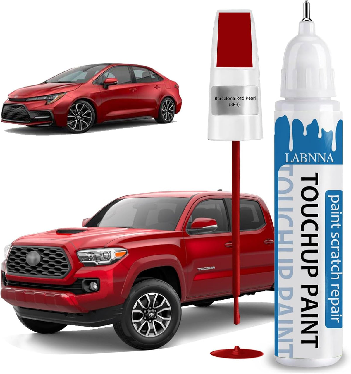 Underground (1L7) Touch Up Paint for Toyota-Exact Match 2 in 1 touchup Paint Pen for Chips and Nicks Repair Car Paint Scratch Repair Kit