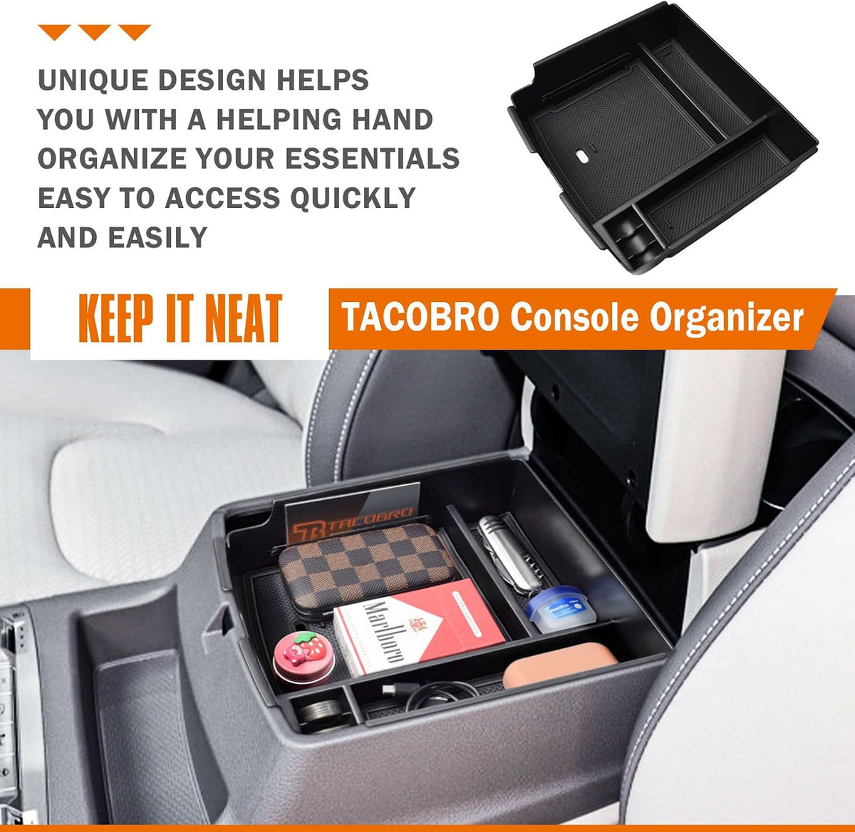 Center Console Organizer for Kia Carnival 2026-2022 Accessories