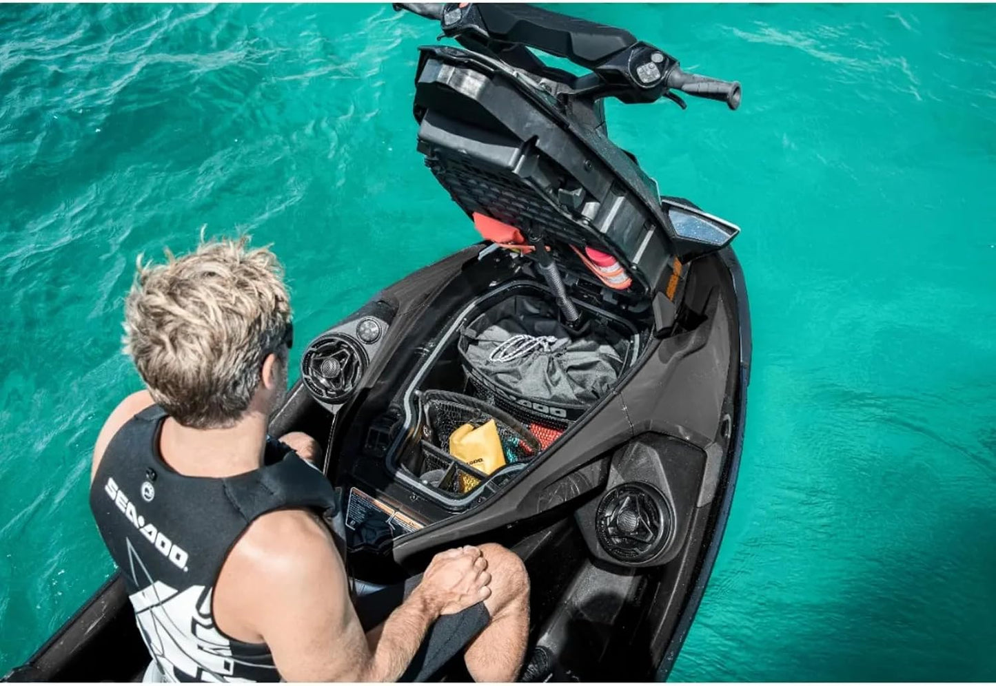 Sea-Doo OEM 2.8 US Gal (10.7 L) Storage Bin Organizer, 295100835