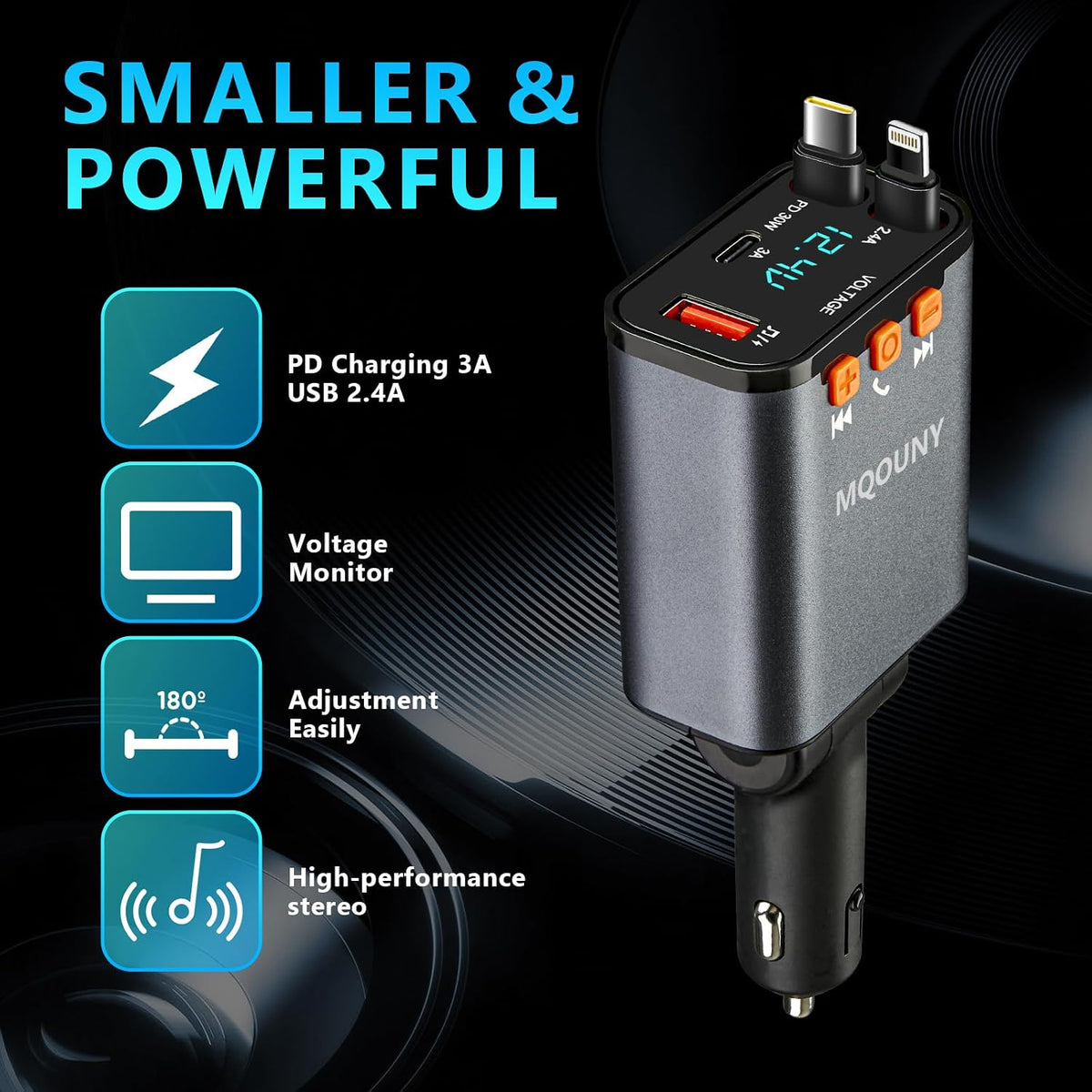 Retractable Car Charger