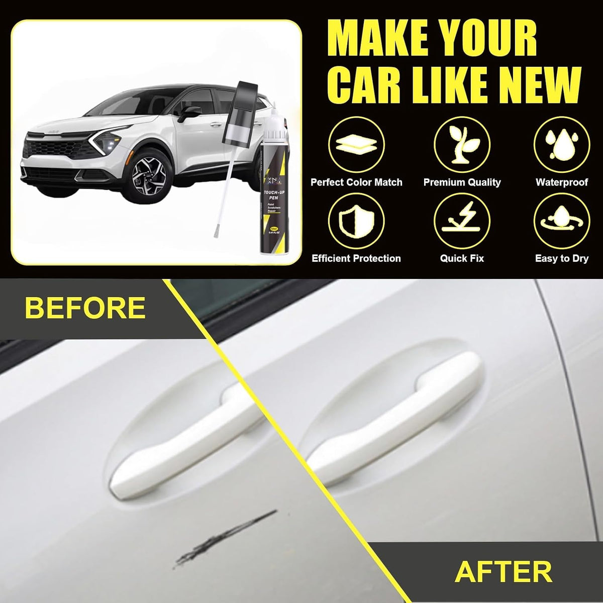 XNA Shadow Matte Gray(MGG) for KIA Touch Up Paint