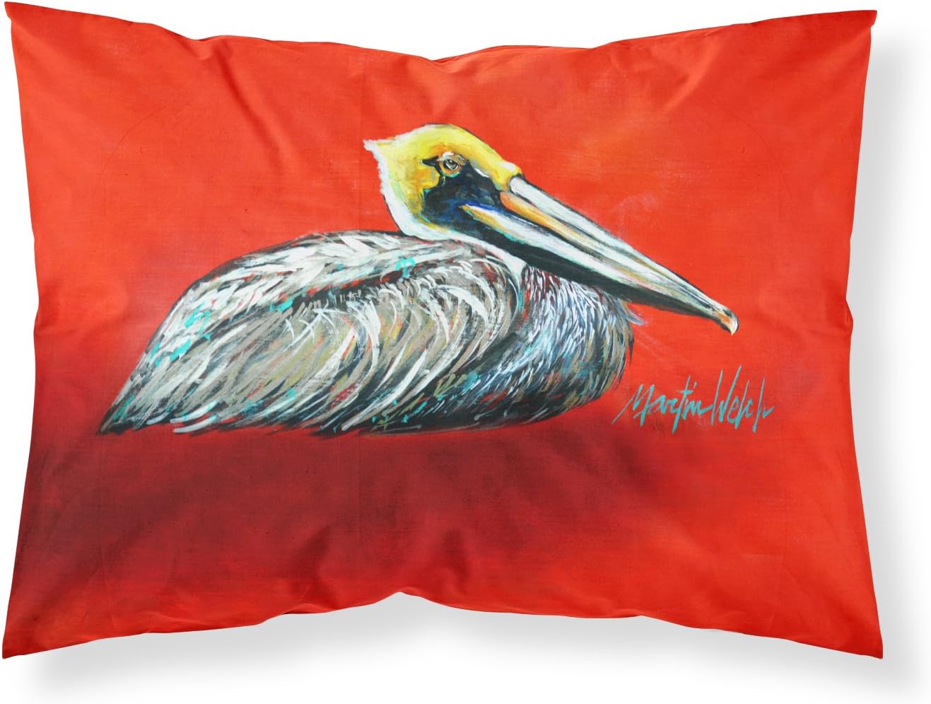 Caroline's Treasures MW1091PILLOWCASE Streetcar Next Stop Audubon Park Fabric Standard Pillowcase Lightweight Super Soft Easy Care Decorative Artwork Pillowcase, Standard