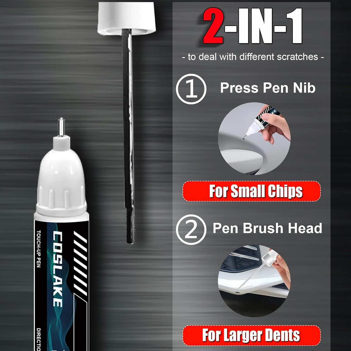 Car Touch Up Paint(Crystal Black Silica(D4S)) for SUBARU
