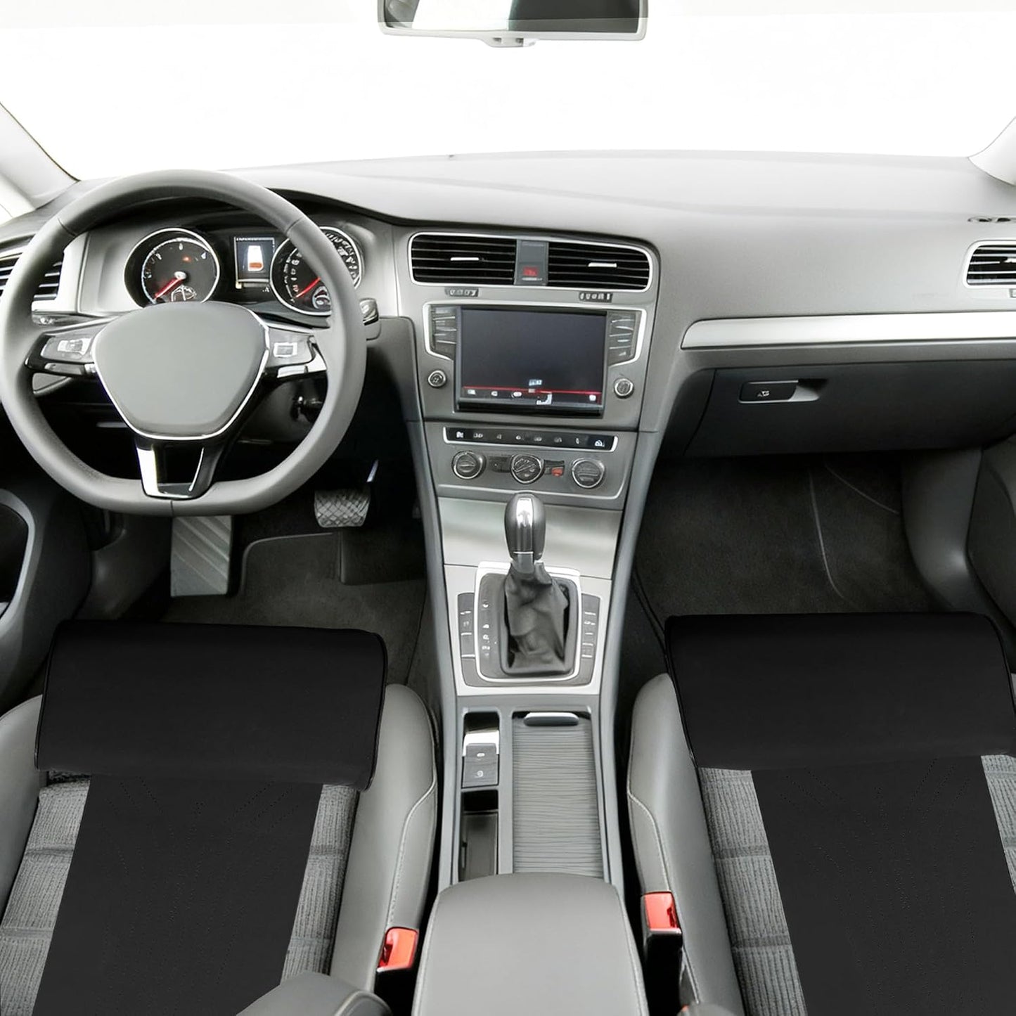 Car Seat Extender - Leg Rest Pad Cushion Extender, Universal Extension Support for Long Drivers 25.6 * 17.72 * 5.12inch