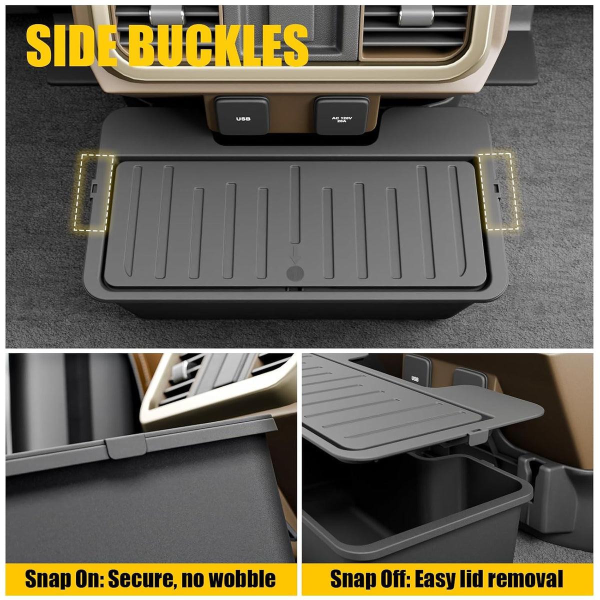 Trash Can for 2021-2026 Ford F150 Accessories