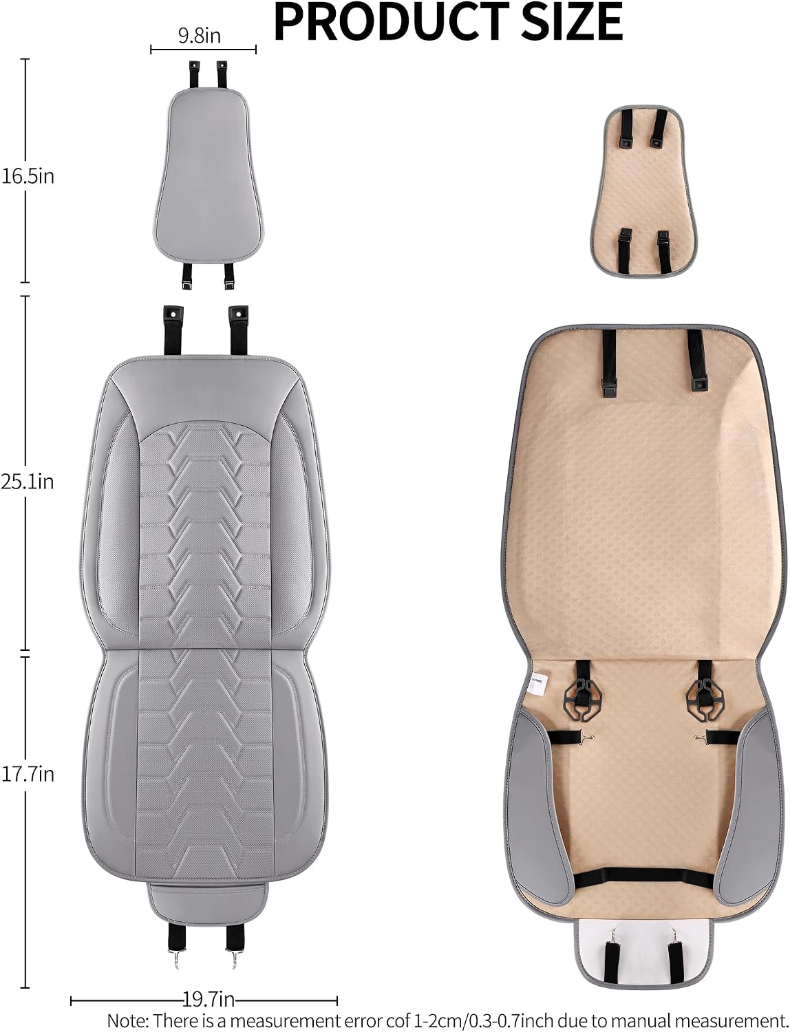 Leather Car Seat Covers Front Automotive Seat Protectors