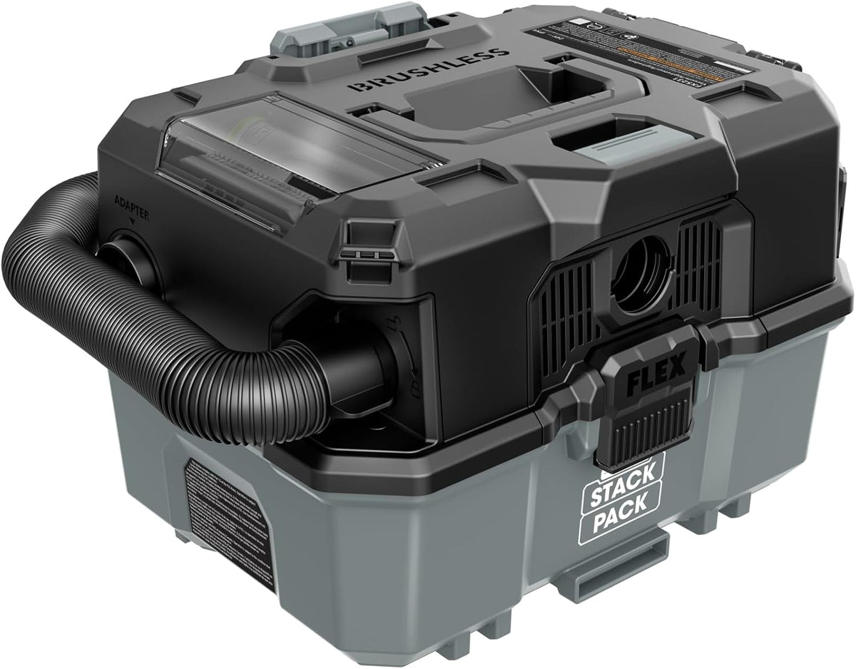 FLEX Stack Pack 2.5 Gallon Wet/Dry Vacuum, Tool Only - FX5231-Z