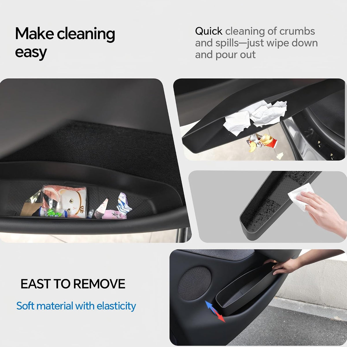 Farmogo Door Side Storage Box for Tesla Model Y Juniper Accessories 2026