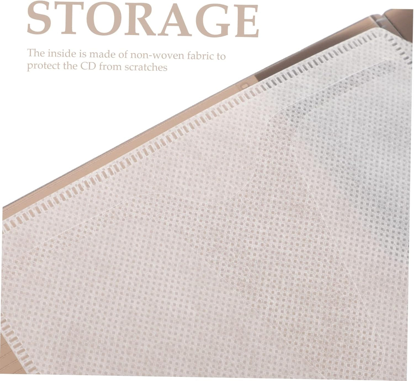Cd Dvd Storage Binder 2 Pack 12-Slot Cd Holder Case with Soft Interior Buckle Rope Closure Portable Disc Organizer Wallet for Travel Car Console 6.18 X 5.51 X 1.57 in