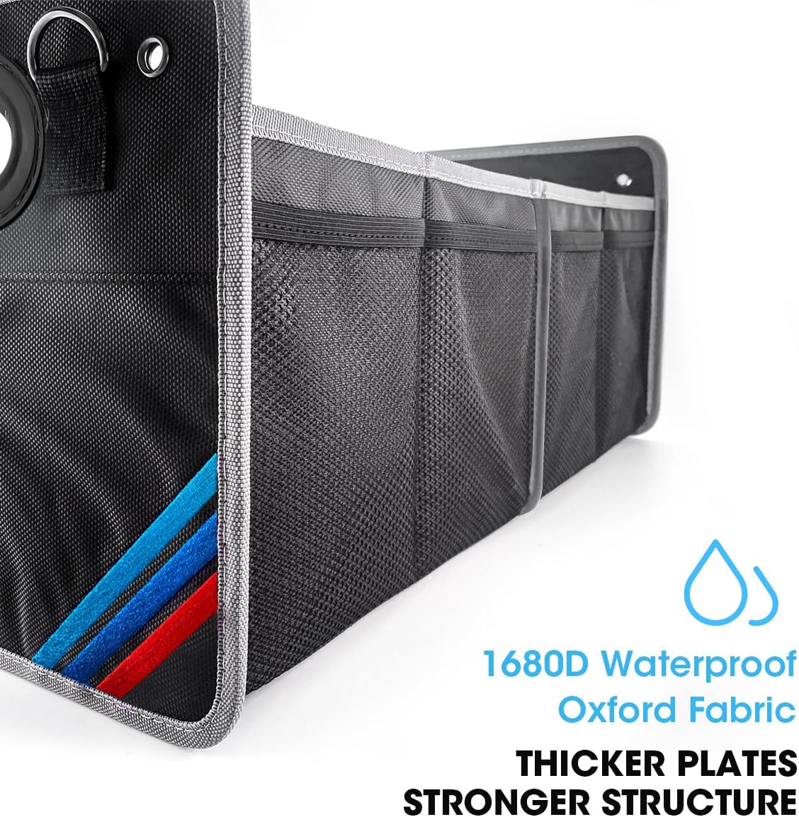 Car Trunk Organizer, Waterproof Collapsible Portable Multipurpose Storage Box, Tool Grocery bag organizer, Organizer For X1 X3 X5 E30 Suv Garage Home