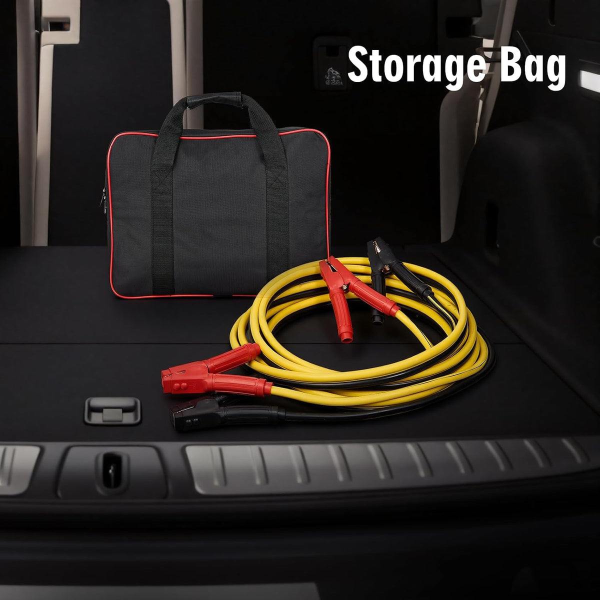 Jumper Cables Heavy Duty, 0 Gauge x 25 Feet
