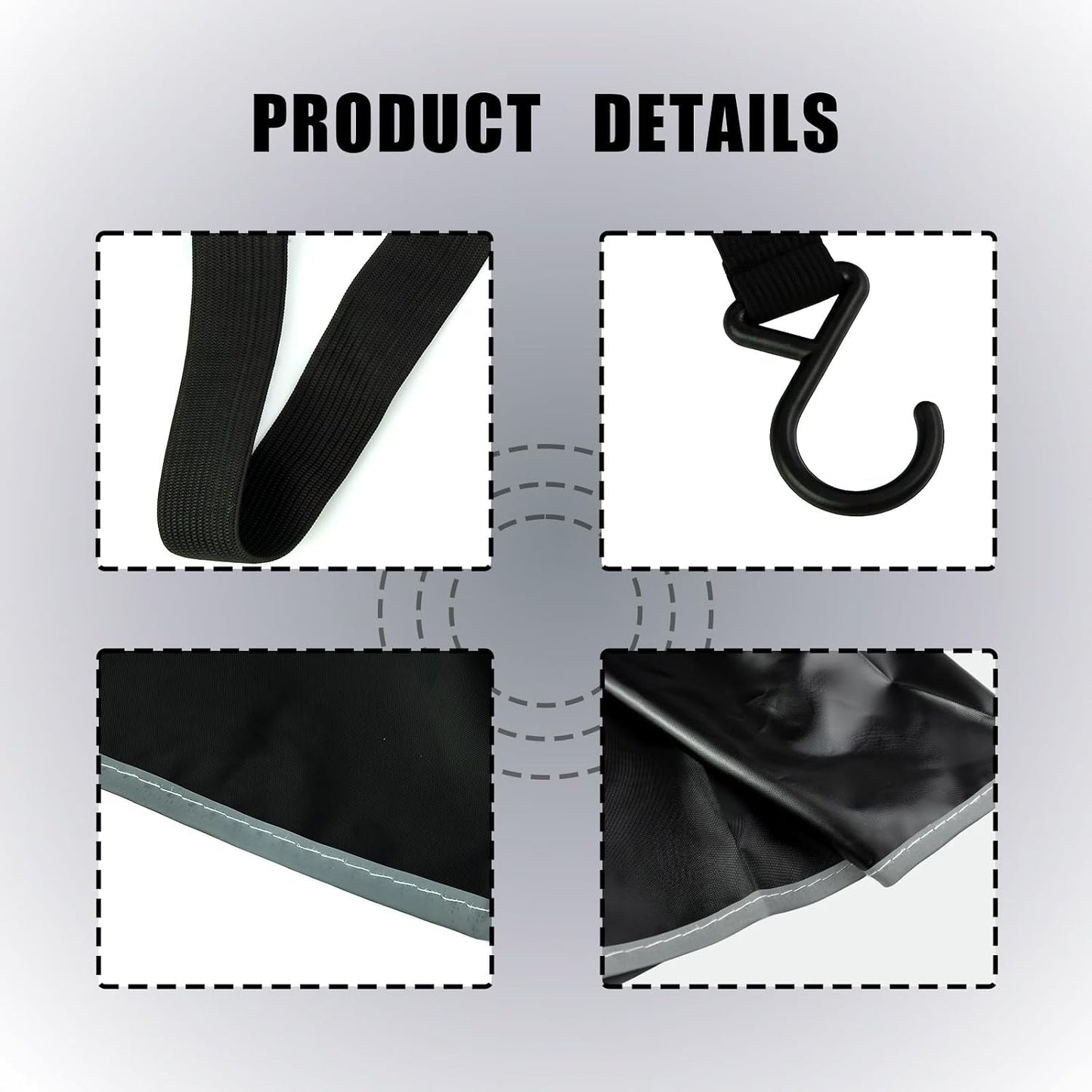 Windshield Cover for Ice and Snow No Scraping Car Accessories All Weather Waterproof Sunshade Winter Windshield Cover with Mirror Protection for Snow Ice Frost Sun Dust