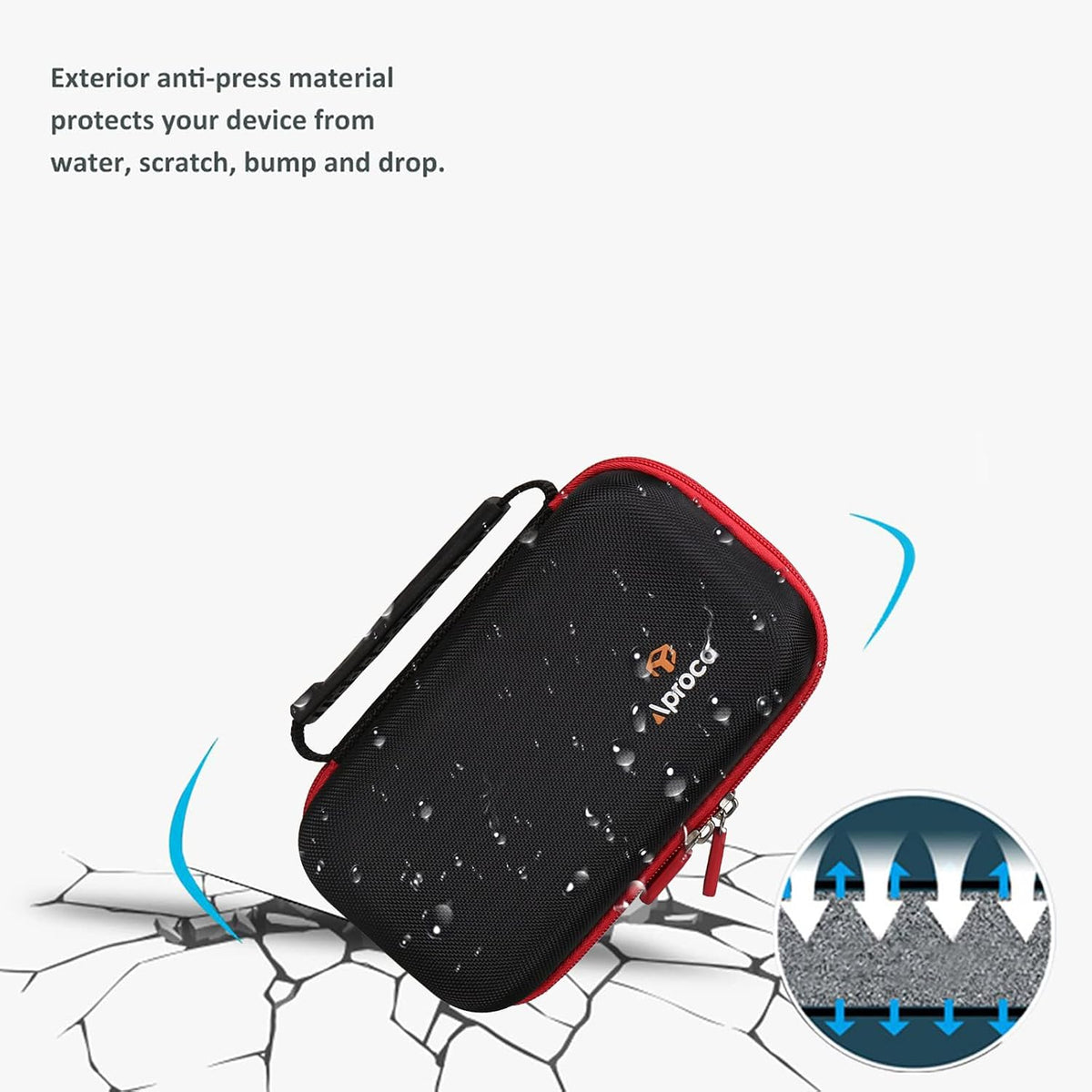 Case for Schumacher SL1639 1000 Peak Car Battery Jump Starter, Case Only