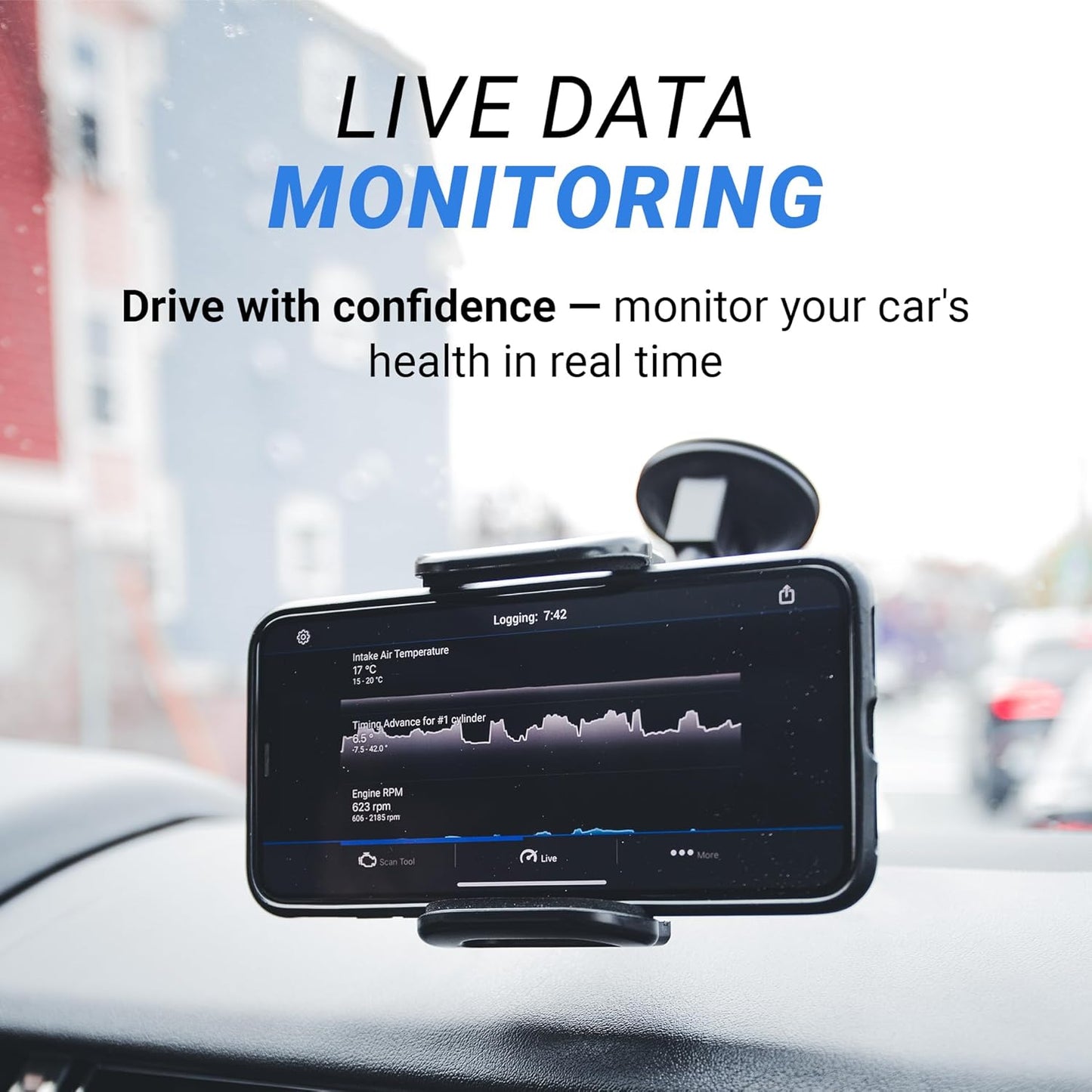 BlueDriver Pro Next Gen OBD2 Scanner – No Subscription, Bluetooth Car Code Reader for iPhone & Android – Diagnose 8000+ Issues, ABS SRS TPMS, Repair Reports, Vehicles 1996+