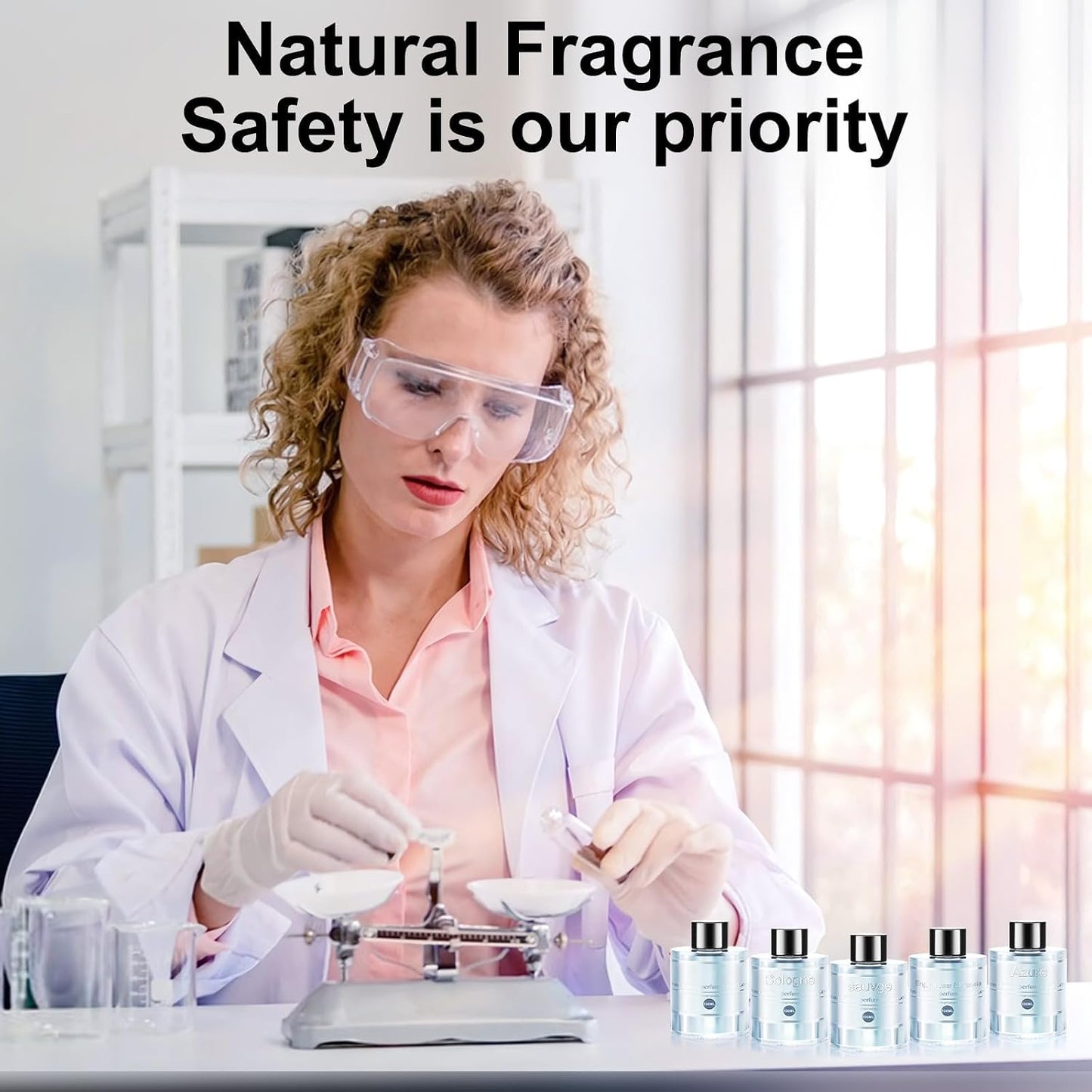 CO01 3.5OZ/100ml Car Air Freshener Refill Bottle, Car Freshener Perfume Refill Long Lasting Fragrance 6 Months, Car Diffuser Essential Oil Made of Natural Plant Extracts, 12 Varied Scents Available