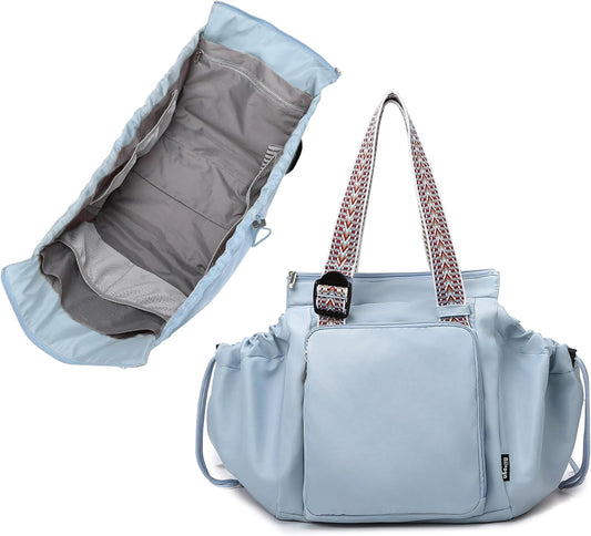 Everyday Bag Tote for Women, Spacious Diaper Bag with 16 Pockets, Durable Travel Bag, Sleek Work Shoulder Bag