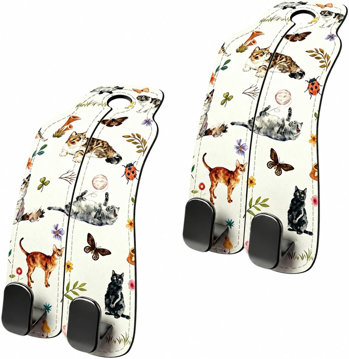 Purse Hook for Car Seat Back Headrest Hooks 2 Pack Car Purse Hook Hanger