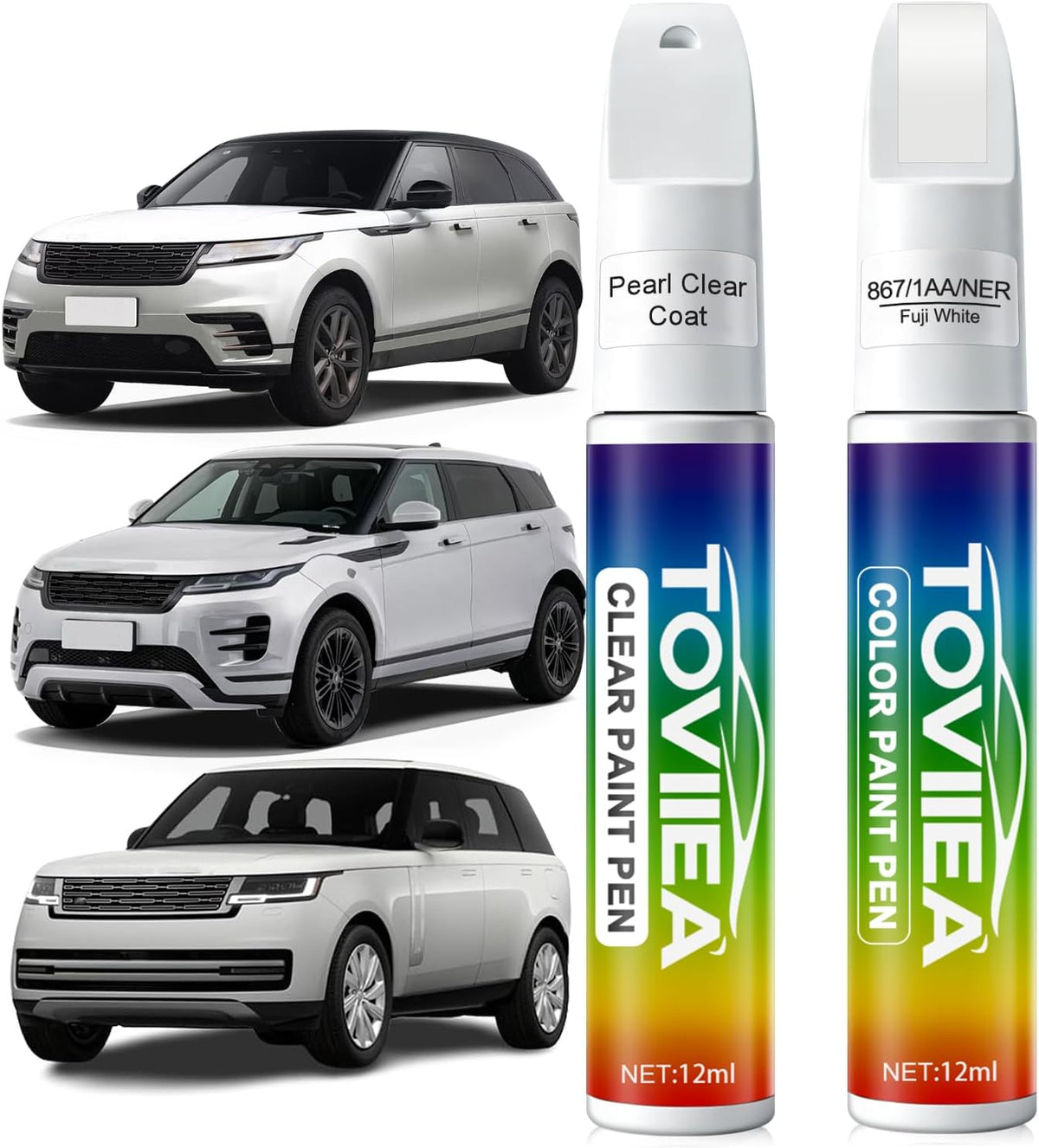 (867/1AA/NER Fuji White Touch Up Paint for Landrover