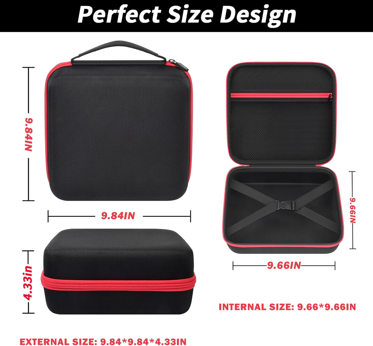 Hard Tire Inflator Case for CRAFTSMAN CMCE521B, Box Only