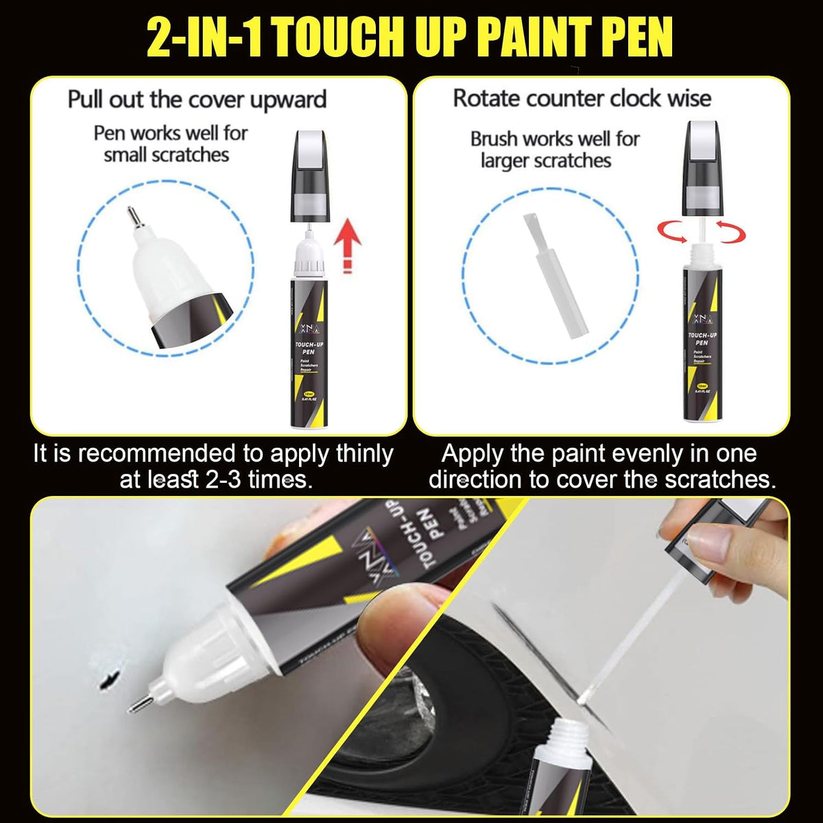 XNA Alpine White(300) for BMW Touch Up Paint