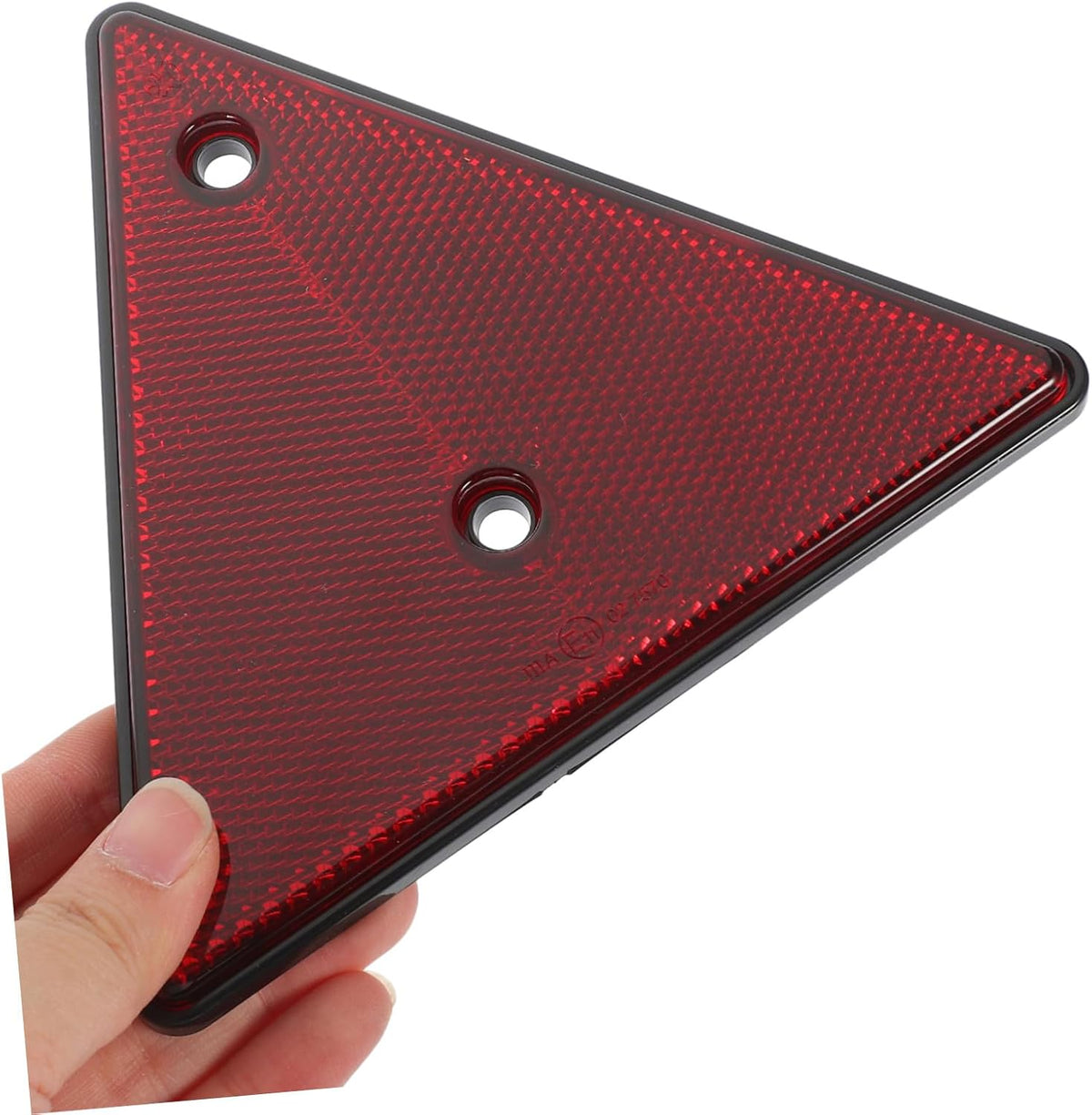 Reflective Warning Triangle Signs 2pcs PVC Road Safety Signs