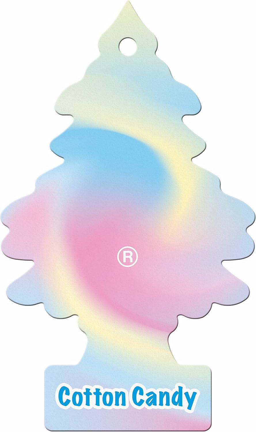Car Freshner U1P10282 Little Trees Cotton Candy Air freshener, 24 Pack