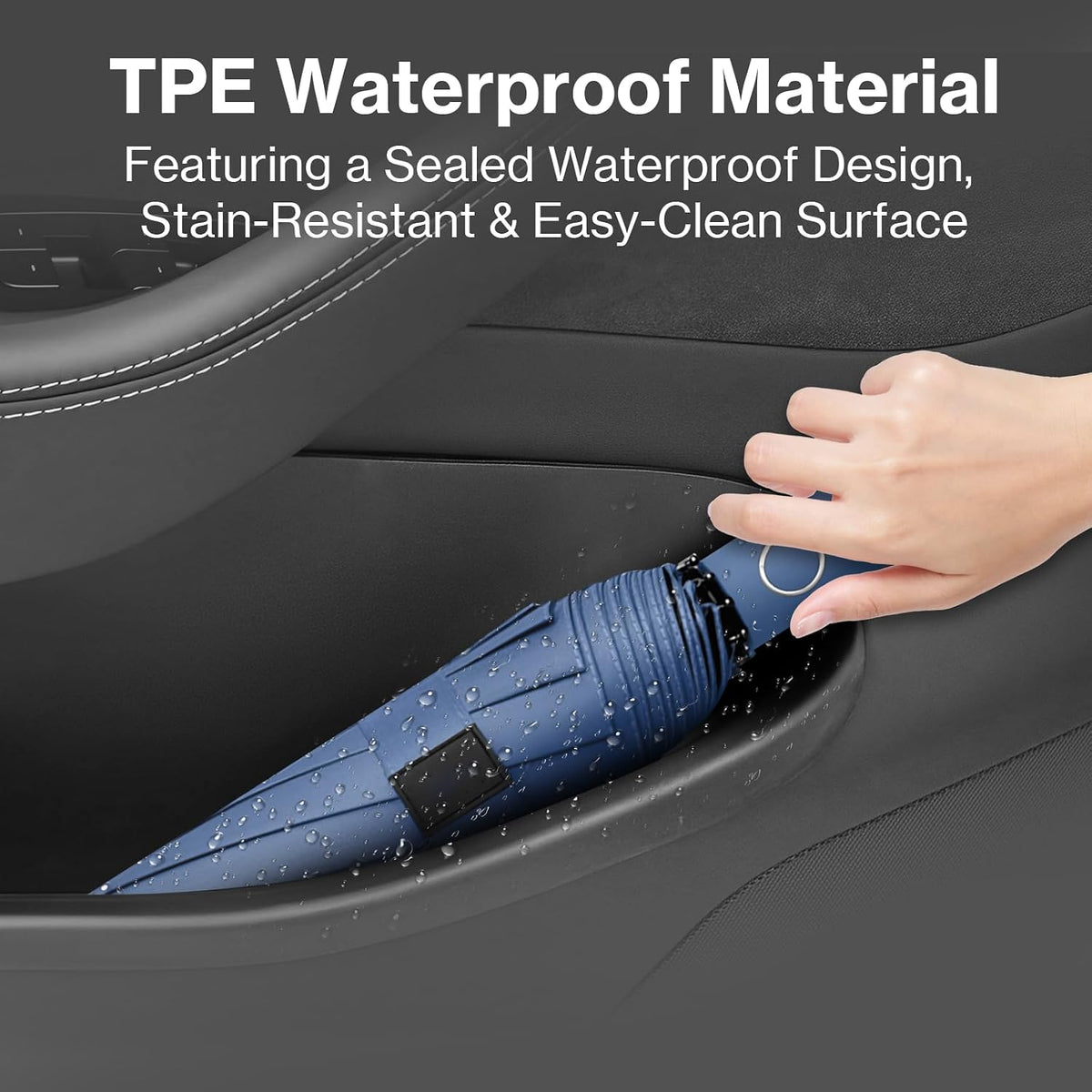 2025 2026 Tesla Model Y Juniper Door Pocket Liner & Storage Organizer Set