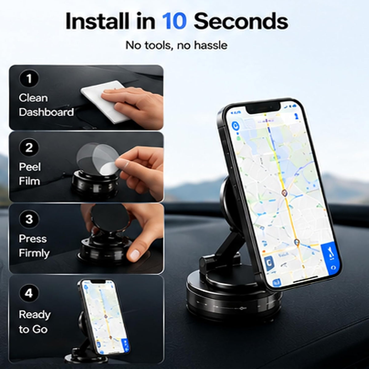 Magnetic Car Phone Mount