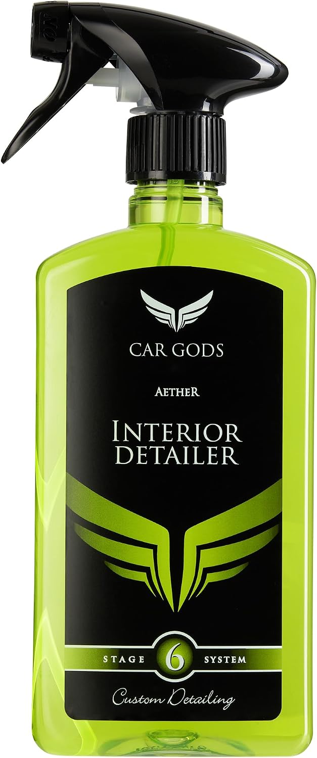 Car Gods Interior Detailer, Dashboard and Trim Cleaner, Apple Scented Fragrance, 17 Fl Oz