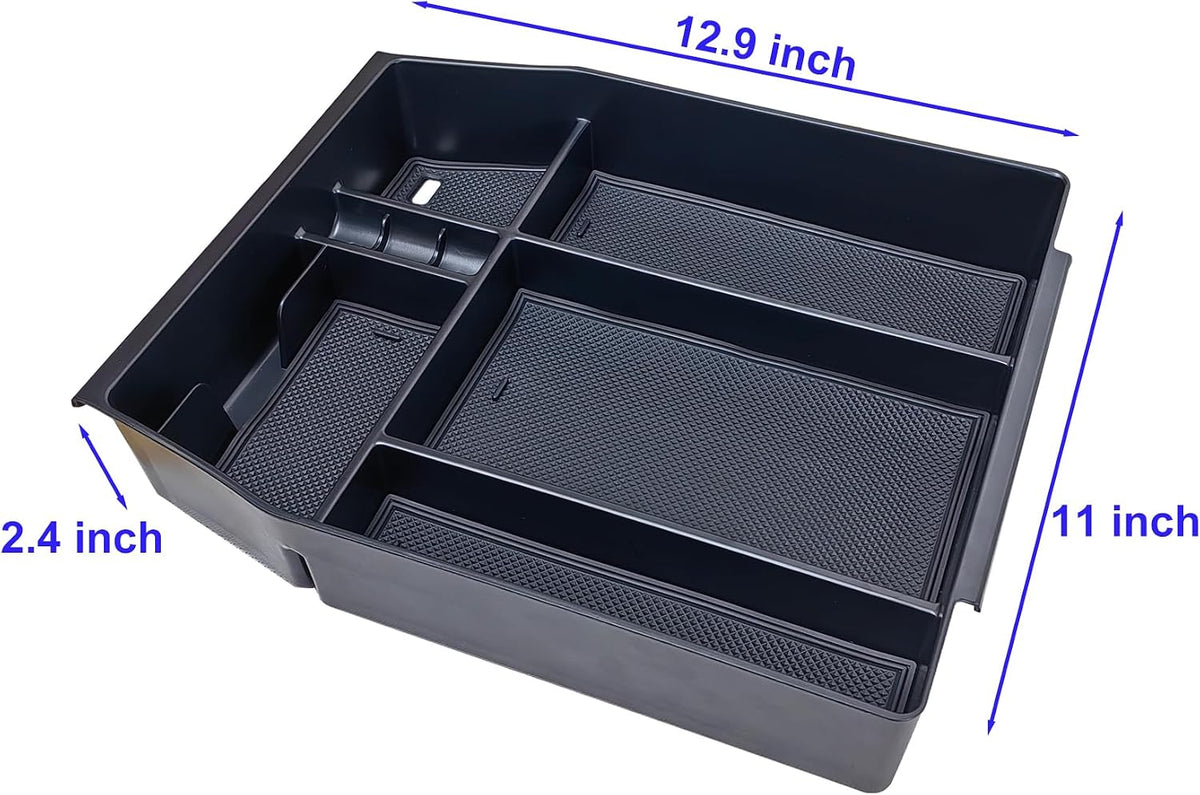 Zxiaochun Center Console Organizer for 2021-2024 Ford F150 Accessories