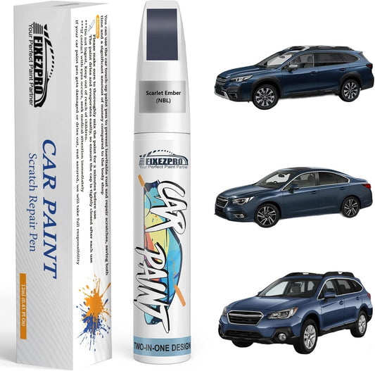 Twilight Blue Metallic(H1Q) Touch Up Paint for Subaru, Color Exact Match Car Paint Scratch Repair Remover Pen Kit Quick & Easy to Fix Vehicle Chips and Automotive Nicks Scuff
