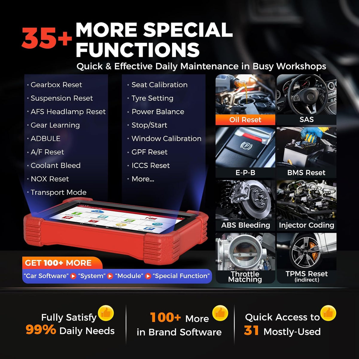 LAUNCH X431 CRP919XBT OBD2 Scanner, 2026 Wireless Bidirectional Scan Tool
