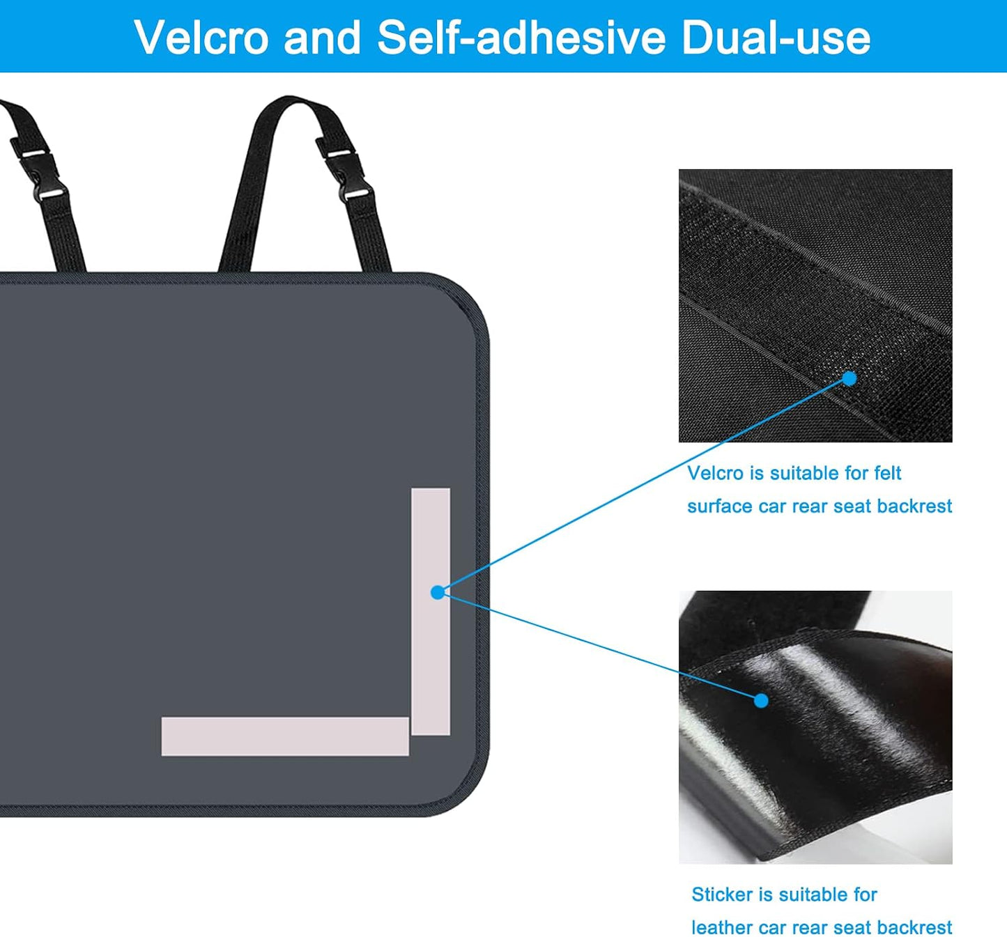 AOPHY Trunk Organizer for Car, Large Capacity Car Organizers and Storage with 9 Pockets, Waterproof Backseat Hanging Organizer for SUV, Truck, MPV, Interior Accessories for Men and Women