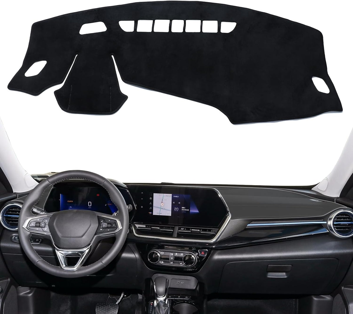 smabee Dashboard Cover for 2024 2025 2026 Chevy Trax Dash Mat Dashboard Pad