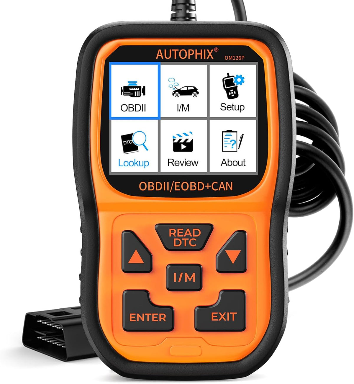 AUTOPHIX OM126P OBD2 Scanner, Check Engine Light Code Reader for OBD2 Cars