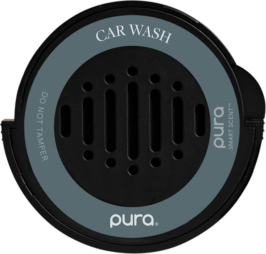 Pura Car Scent Refill - Fragrance for Pura Car Diffuser - Clean & Safe Luxury Diffuser Scent - Long-Lasting Fragrance for 30 Days of Aroma - Spring & Summer Household Essential - Car Wash