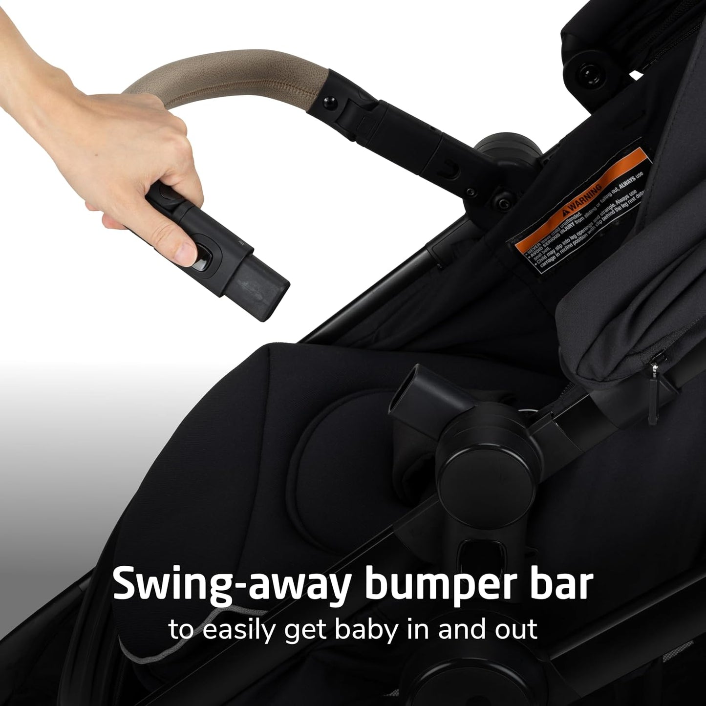 Maxi-Cosi Zelia Pro 5-in-1 Travel System with Mico Pro Infant Car Seat and Baby Stroller Combo, Reversible Seat, Large Wheels, Adjustable Handle, Newborn to Toddler, Lightweight, Caspian Caviar