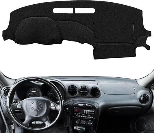 Dash Cover Mat Custom Fit for Pontiac Grand AM (Black) K208