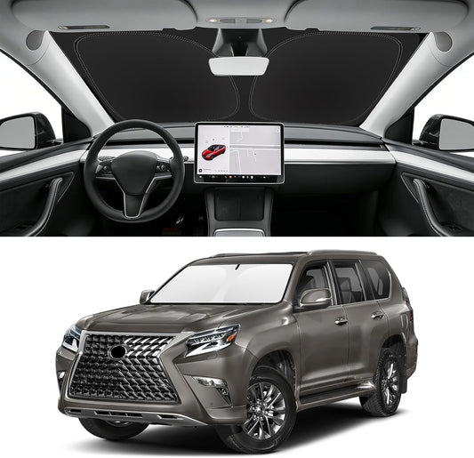 Custom Fit Windshield Sun Shade for Lexus GX 2010-2024